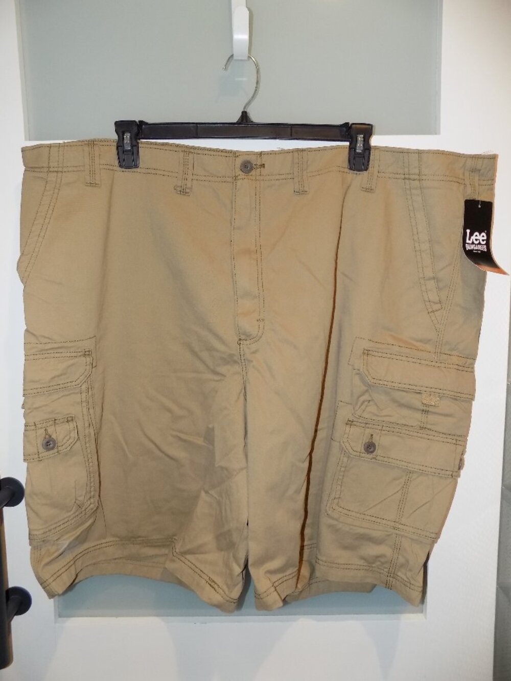 Lee Dungarees Bronze Stacked Cargo Pocket Shorts Size 52 Men's NEW